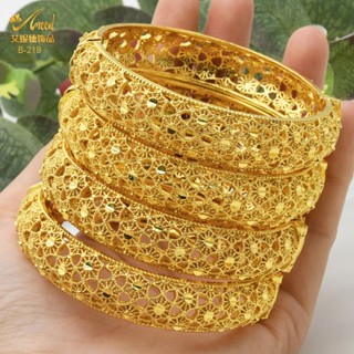 Gold bangle hot sale with ring