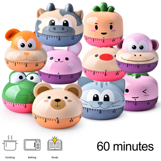 Egg Timer Kitchen Timer Mechanical Egg Timer Funny Plastic Egg Timer ...