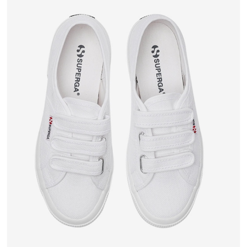 Superga velcro outlet leather