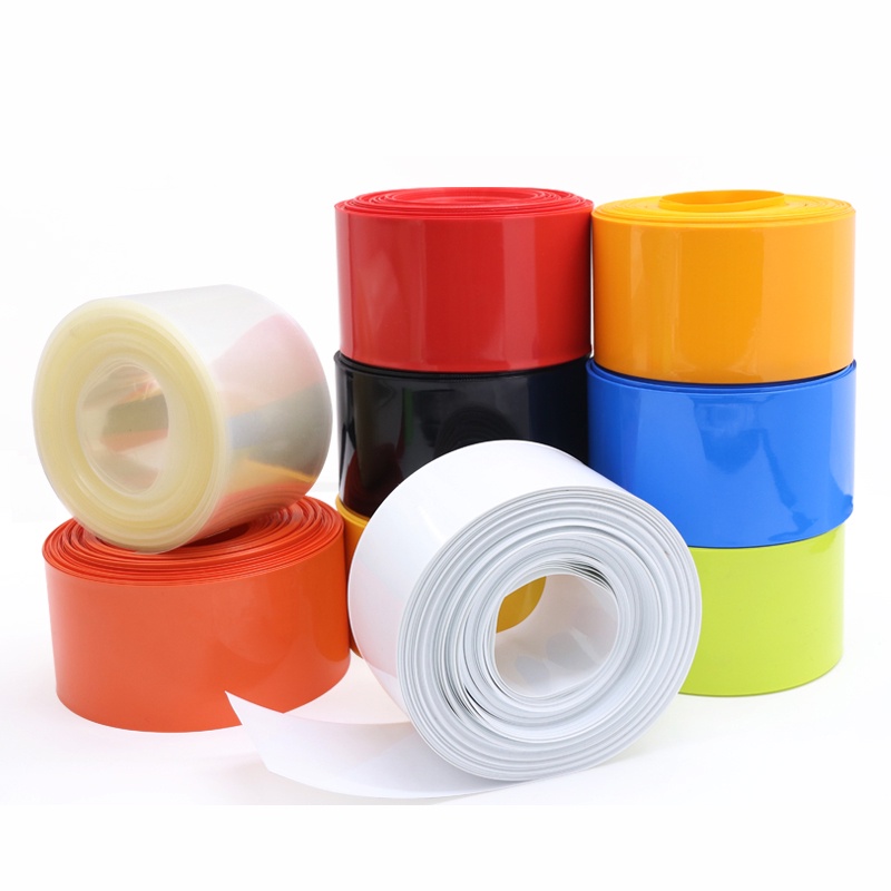 PVC Heatshrinkable Tube Insulating Sleeve Heatshrinkable Film Battery