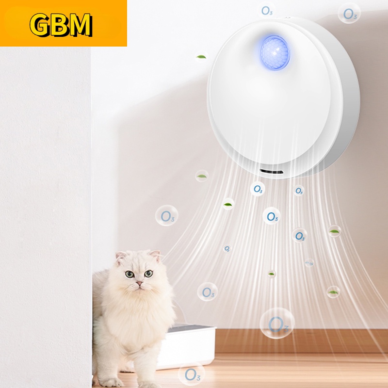 4000mAh Smart Cat Odor Purifier For Cat Litter Box Deodorizer Automatic