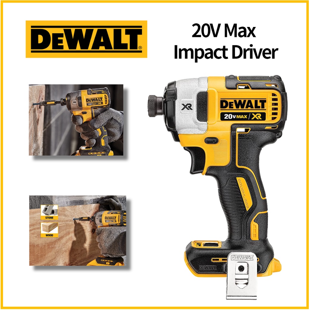 DEWALT DCF887D2 20V MAX XR Li-ion 2.0 Ah Brushless 0.25 3-Speed