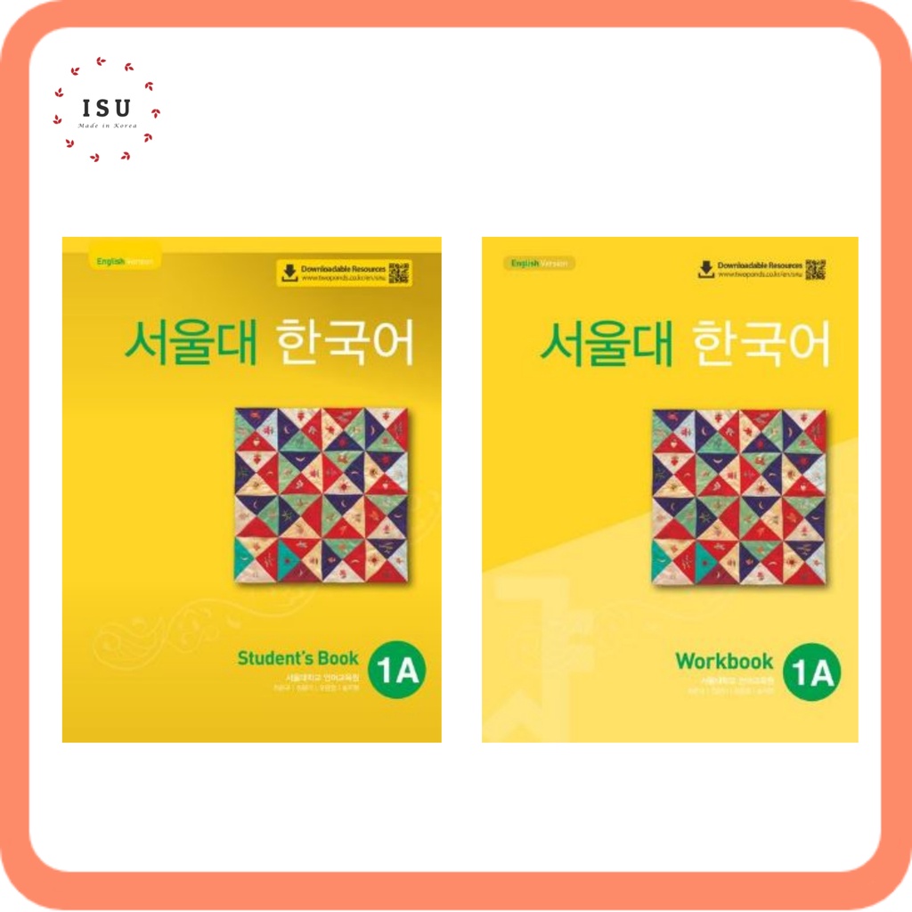 Seoul National University Korean 1A With QR (Student's Book + Workbook ...