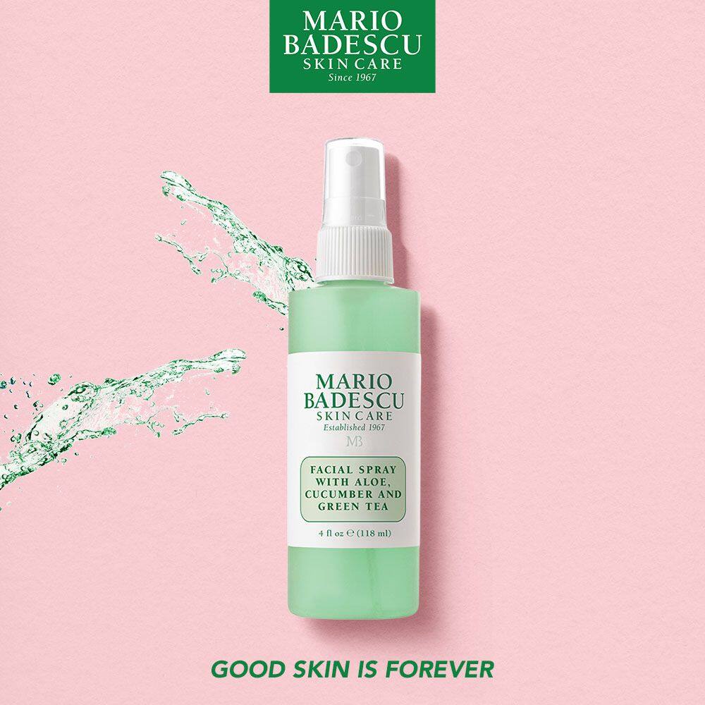 Mario Badescu Facial Spray W Aloe Cucumber And Green Tea 4oz 118ml Shopee Singapore 9907