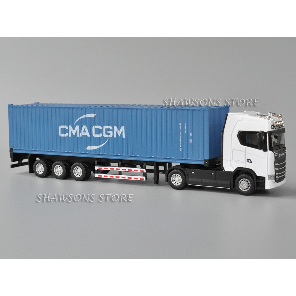 Universal Hobbies 1/50 Scania Truck Avec Remorque Krone Profi Liner 2012 - UH5709