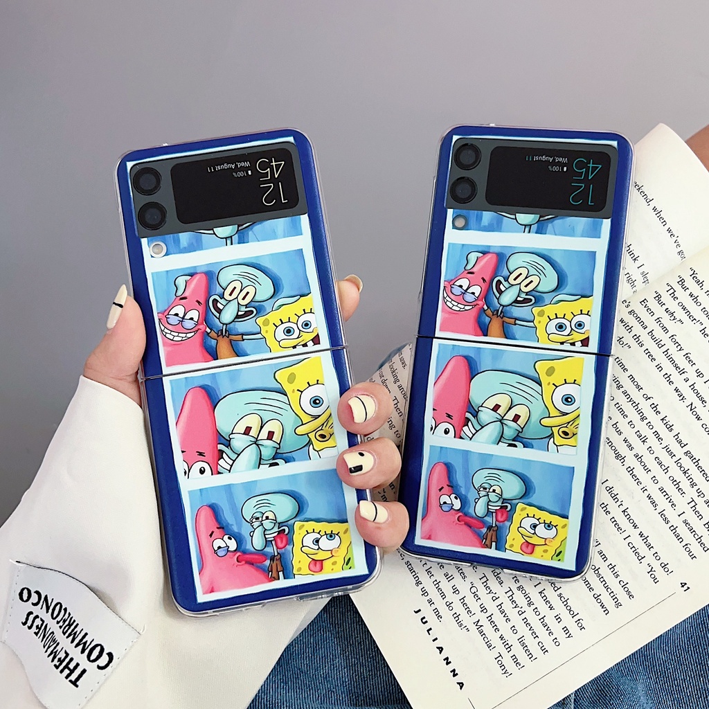 Couple Anime Casing For Samsung Galaxy Z Flip4 Z Flip3 Simple Transparent  Samsung Z Flip4 Z Flip3 Protection Phone Case | Shopee Singapore