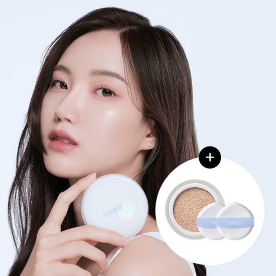 [Fwee] Glass Cushion with refill & puff (5 shades) | Shopee Singapore