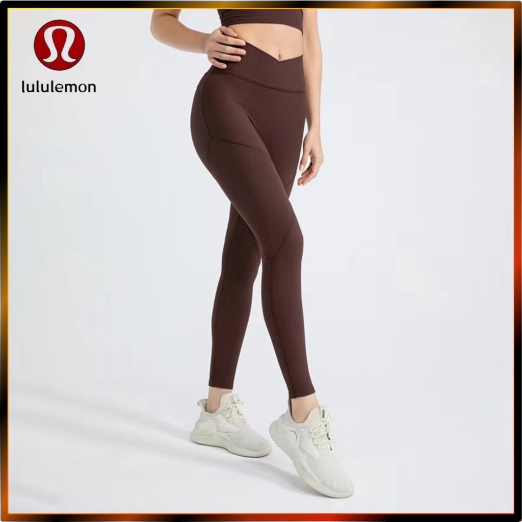 Lululemon Nude Yoga Pants Women's Rib Fabric No Embarrassment Thread ...