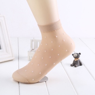 Ultra-thin Breathable Silk Socks Summer Transparent Invisible