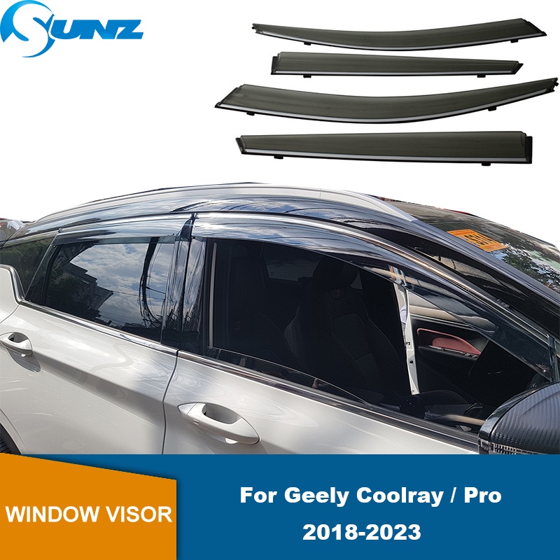 Car Door Visor For Geely Coolray / Pro 2018 2019 2020 2021 2022 2023 ...