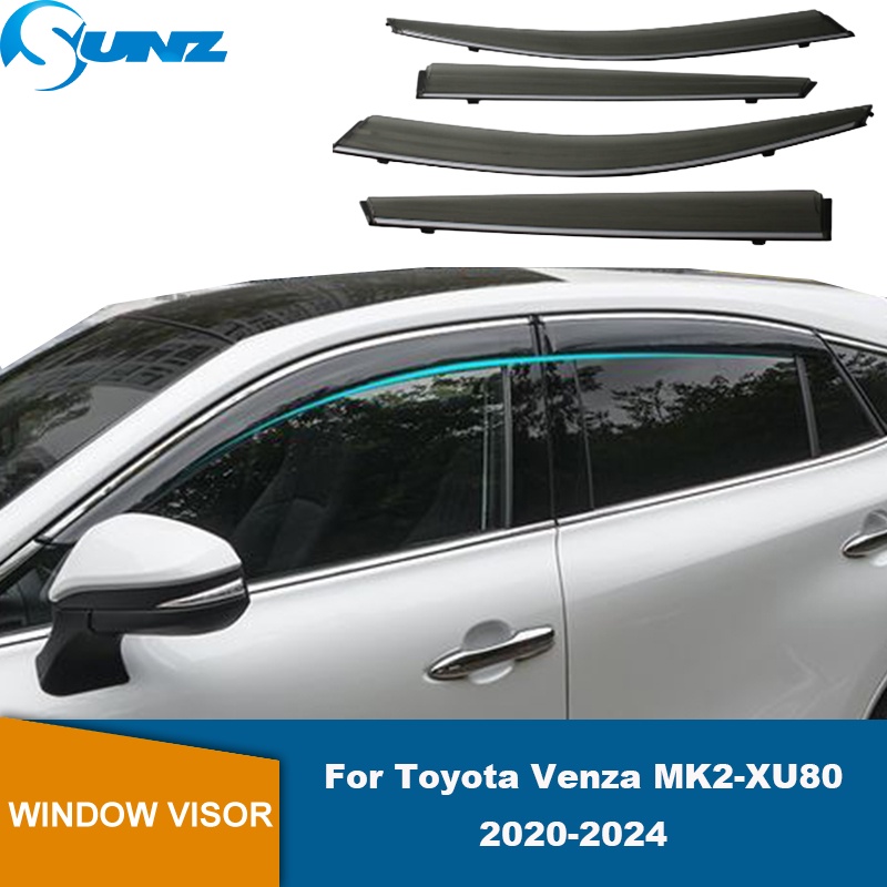 Window Visor For Toyota Venza MK2-XU80 2020 2021 2022 2023 2024 Car ...