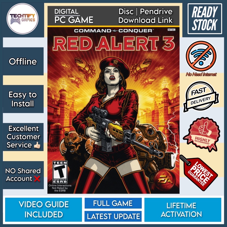 [PC Game] Command & Conquer Red Alert 3 (+ DLC: Uprising) - Offline ...