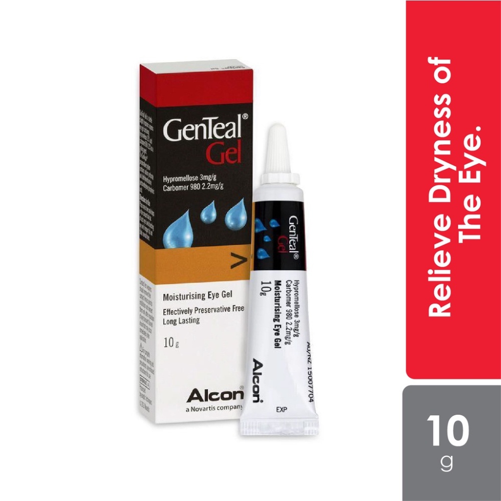 Alcon Genteal Eye Gel For Dry Eyes (10g) Shopee Singapore
