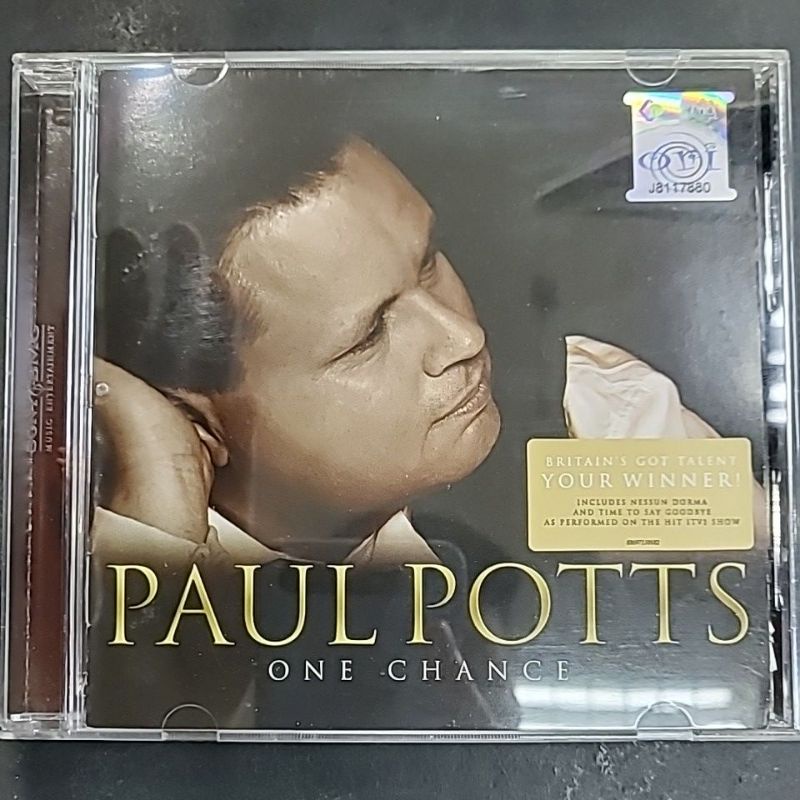 Paul Potts One Chance (CD) Shopee Singapore