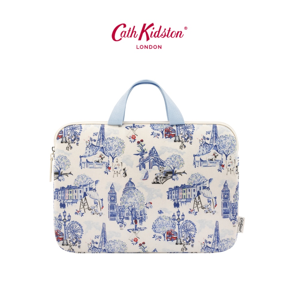 Cath Kidston 30 Years Toile 15 Laptop Sleeve With Handle Shopee Singapore