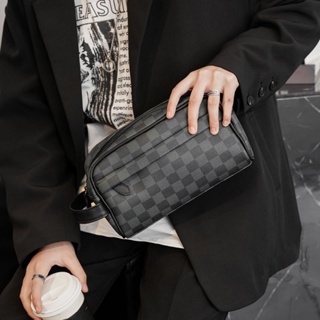 GNB Men's Pouch Dandy Luxury Black Clutch Bag Korean Best Fashion Kpop Style