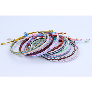 Simple Rope Knot Bracelets - Woven Thread Wrap Bracelet Women Bangles  Jewelry