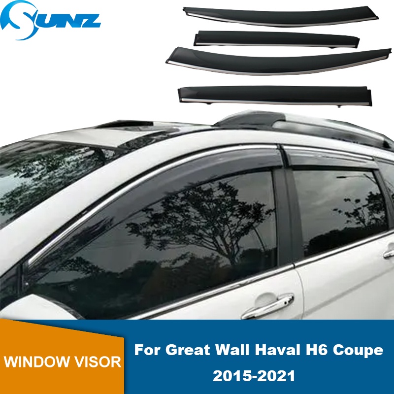 Window Visor For Great Wall Haval H6 Coupe 2015 2016 2017 2018 2019 ...