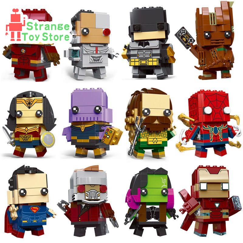 Creative Collection BrickHeadz Superheroes Overwatch Dragon Ball ...