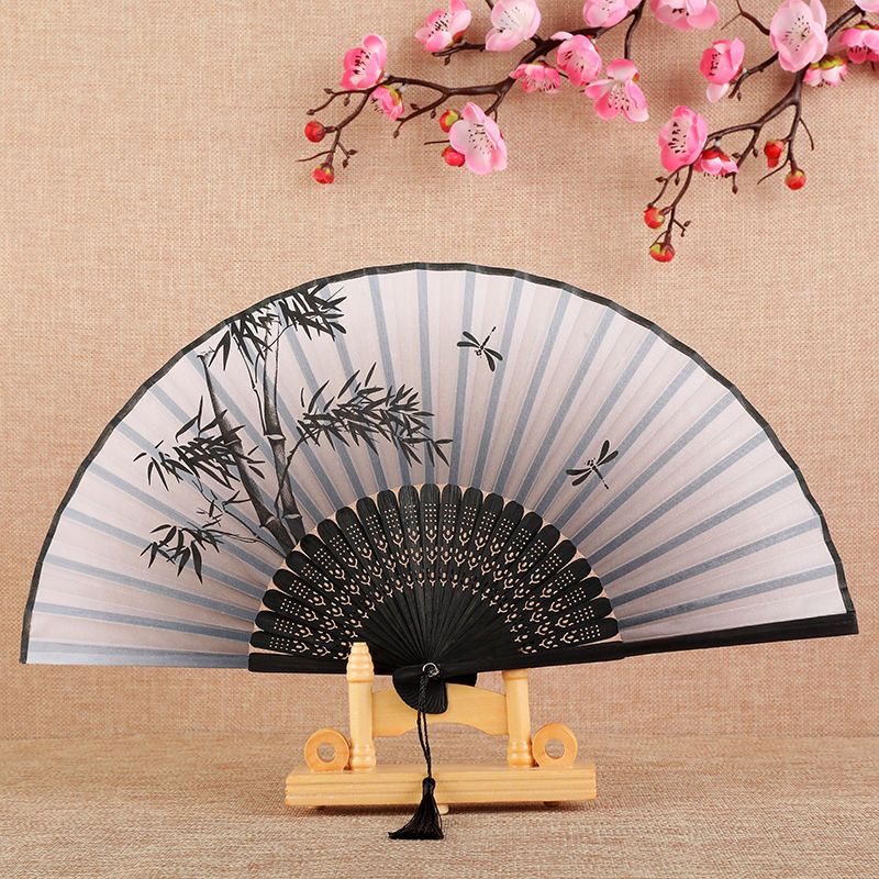 Ancient Fan Folding Fan Chinese Style Ancient Style Female Retro ...