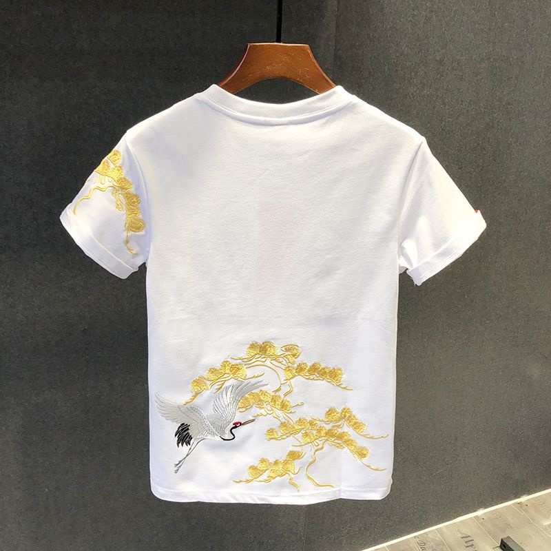 T shirt outlet embroidery china