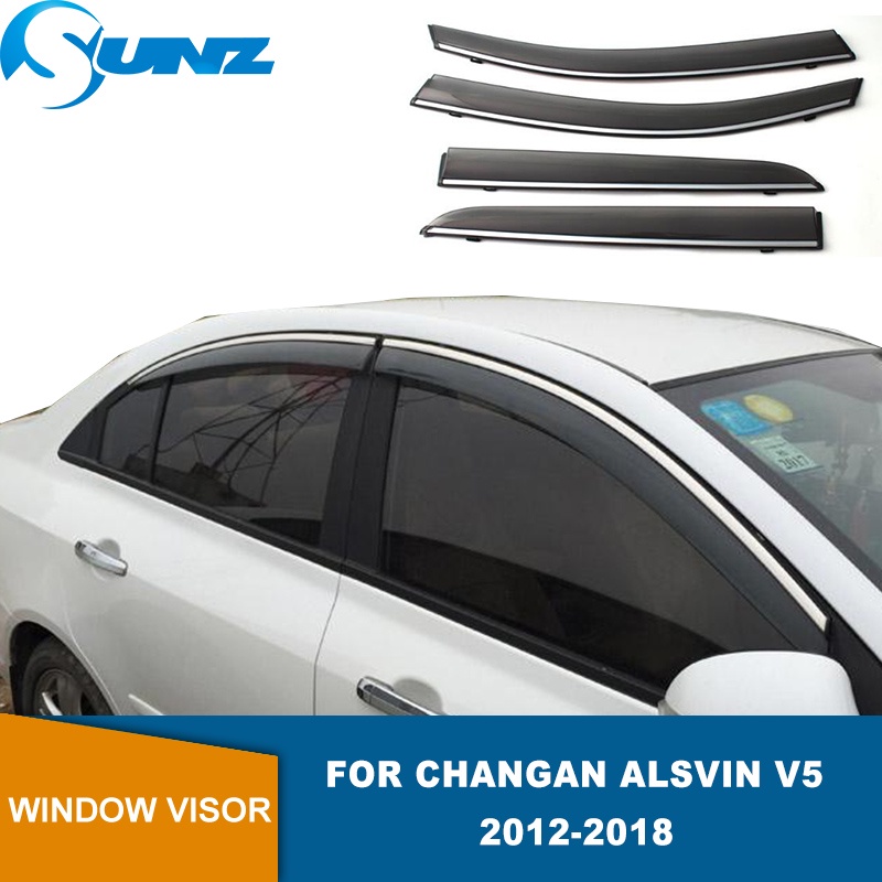 Window Deflector For Changan Alsvin V5 2012 2013 2014 2015 2016 2017 ...