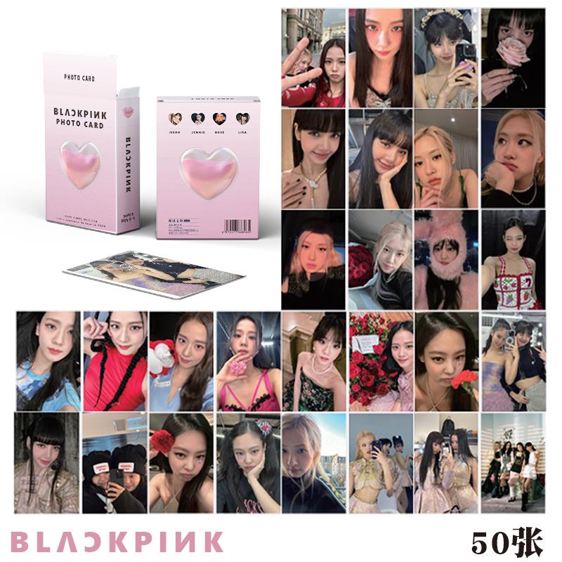 Black Blackpink Photocard lisa Kim Ji-Soo Park Chae Young Kim Ji-Ni ...