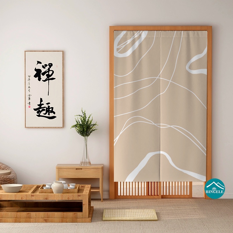 Bingele Door Curtain Chinese Japanese Short Long Toilet Bedroom Kitchen ...