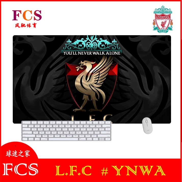 [FCS] Ready Stock Red Army Liverpool Team Logo Amphield Mouse Pad ...