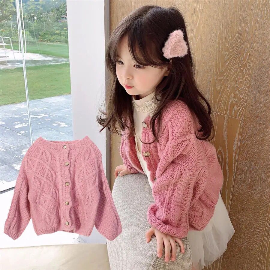 Girls hotsell thick cardigan