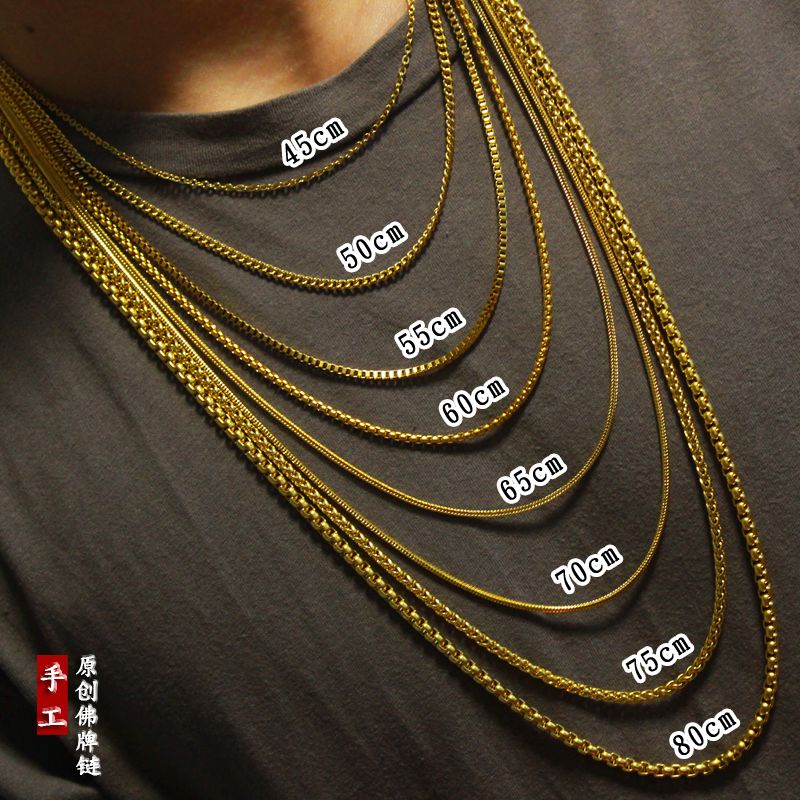 Gold long chains hot sale for womens