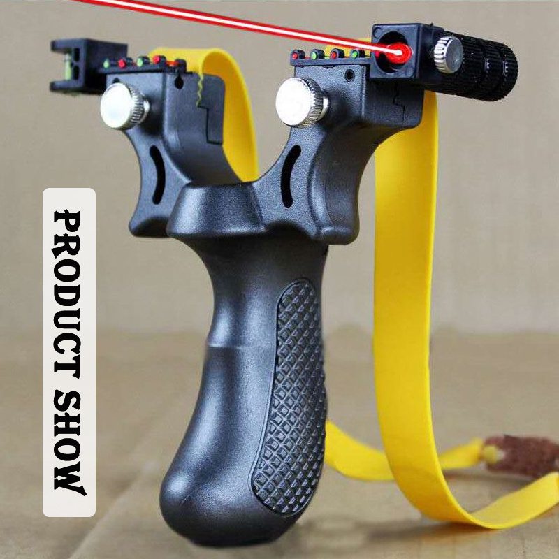 NEW Getah Lastik plastic Slingshot burung catapult laser pointer