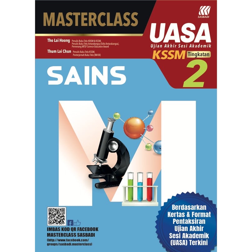 Sasbadi 2023: Reference MasterClass UASA KSSM Science Level 2 ...