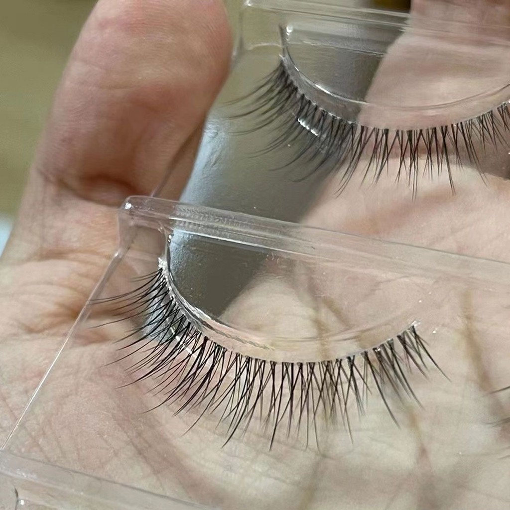 Comic eye swelling, single eyelids, little devil, fake eyelashes, super