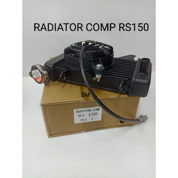 HONDA RS150 RADIATOR COMP(STD) WITH BIG BROWER 1PC | Shopee Singapore