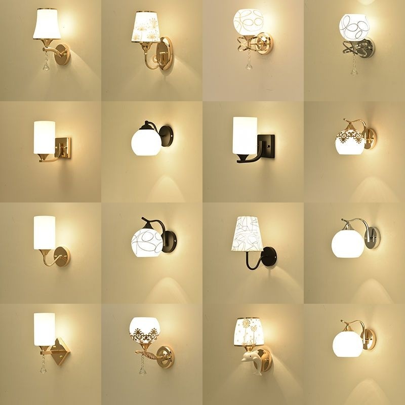 [Wall Light] Simple and modern LED living room, bedroom, bed【墙壁灯】简约现代 ...