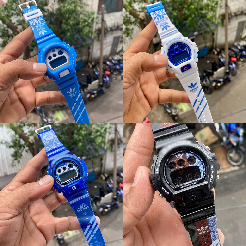 G shock 2025 adidas blue