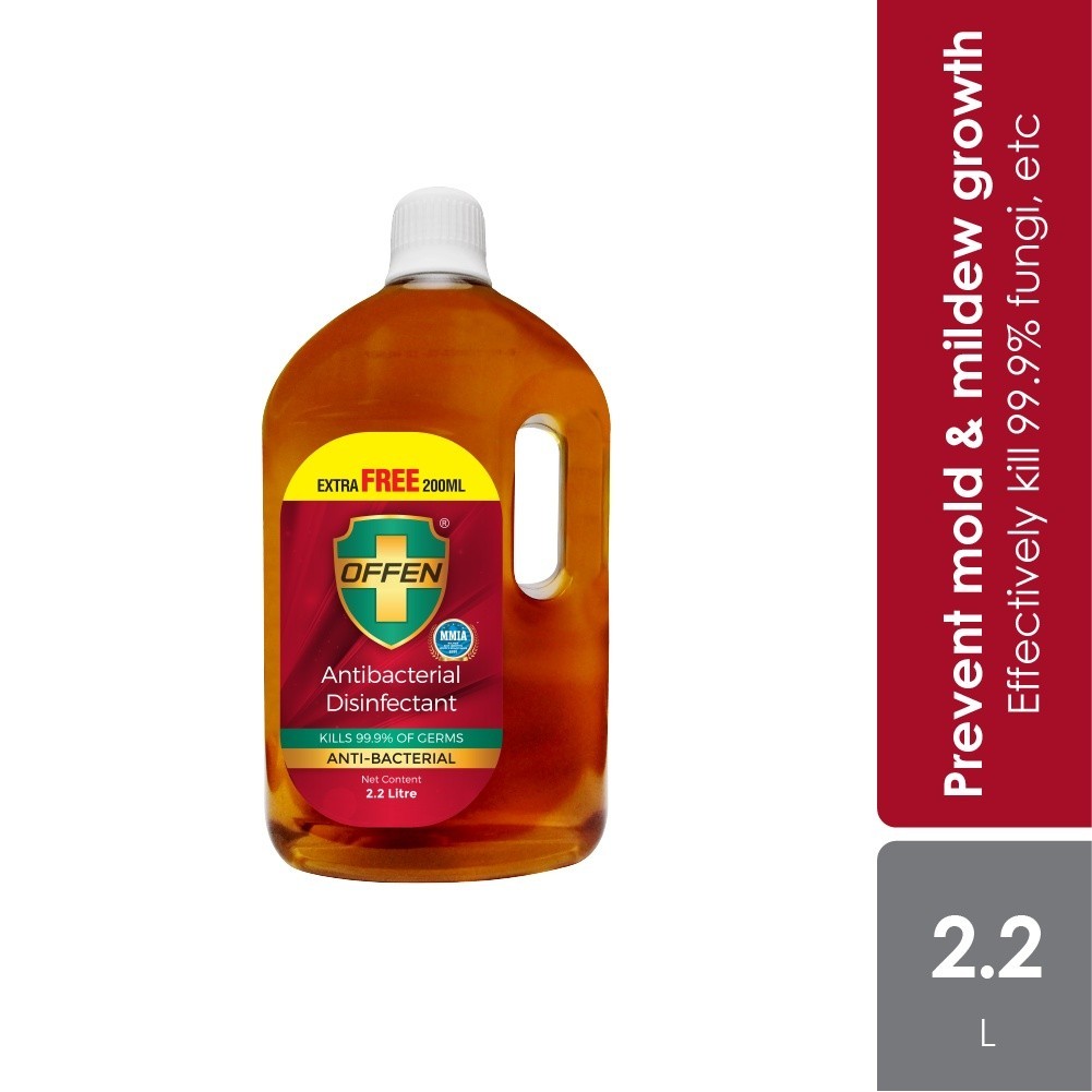 Offen Antibacterial Disinfectant (2.2L) | Shopee Singapore