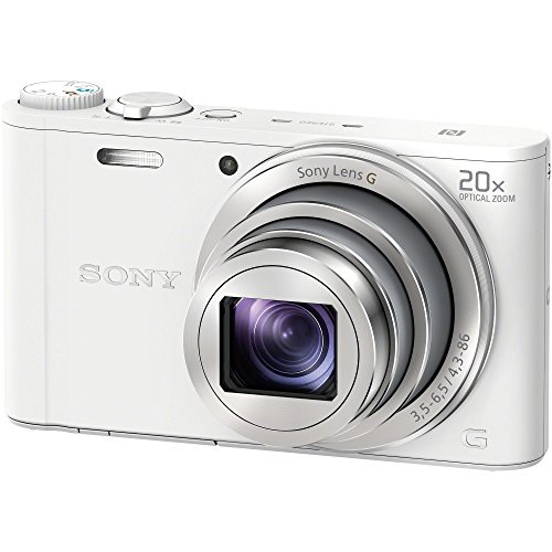 Sony Digital Camera Cyber-shot WX350 20X Optical White DSC-WX350-W