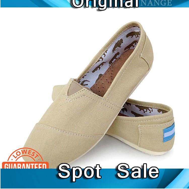 UCO 【Fast Deliver】 Unisex Tom Thomas Pure Color Flat Casual Canvas