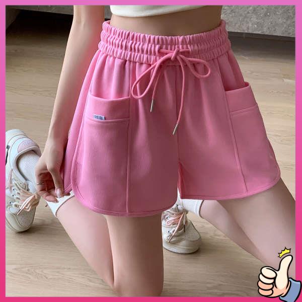 pink shorts womens