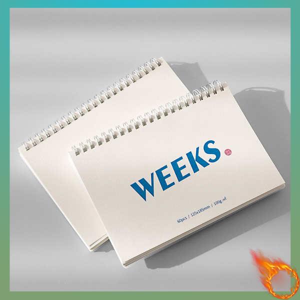 2024 planner Weeks Weekly Plan Book Simplified Learning Plan Table ...