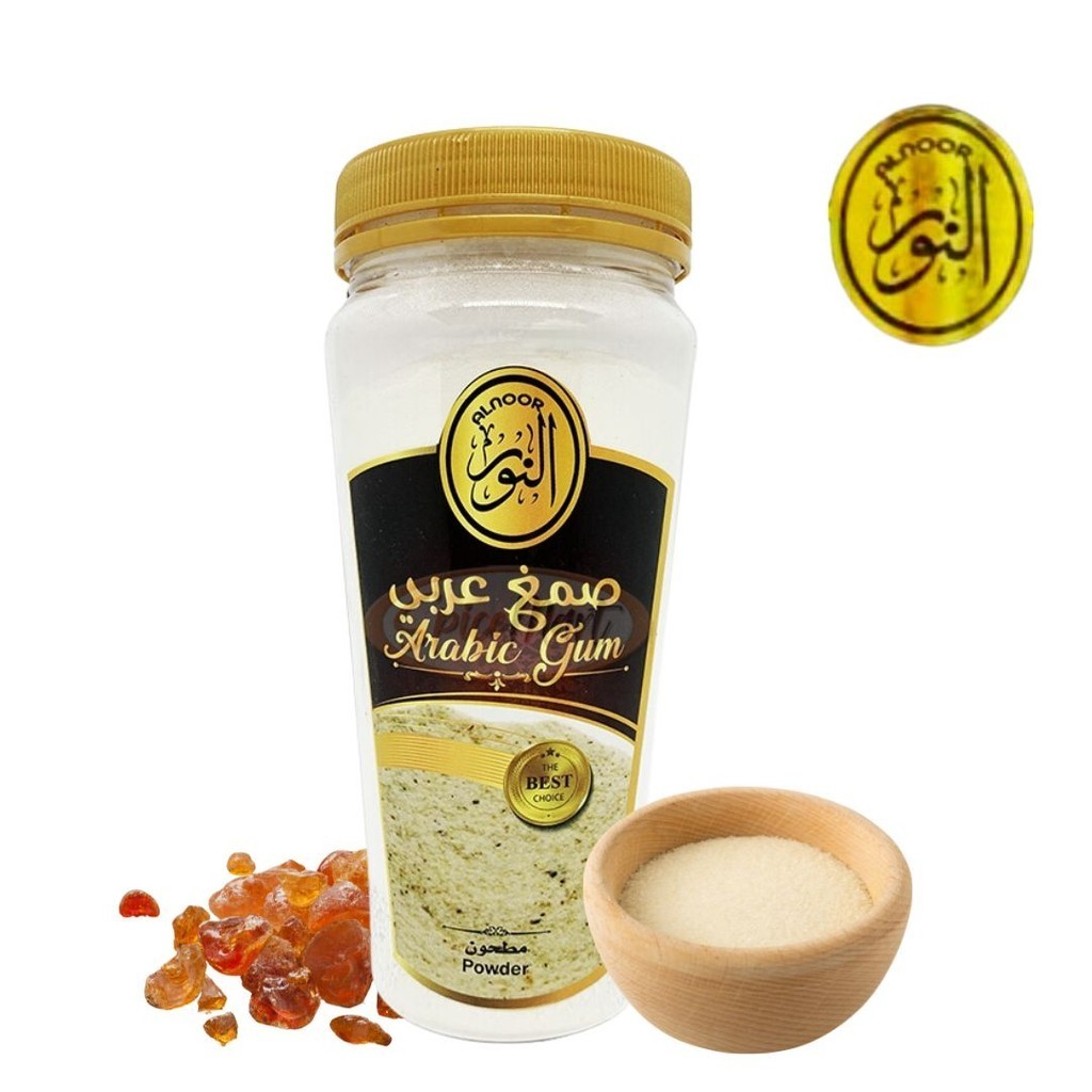Arabic Gum Powder 200g by Alnoor Instant use | Shopee Singapore