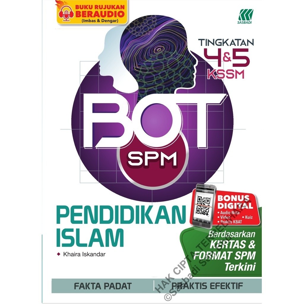 Sasbadi: Bot: Islamic Education: SPM: BO24SPI: 9789837735507 | Shopee ...