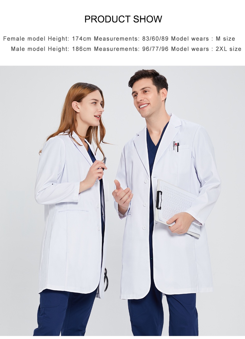 ANNO Anti-Static Lab Uniforms Out Fit Work Out Wear Unisex Pharmacy ...