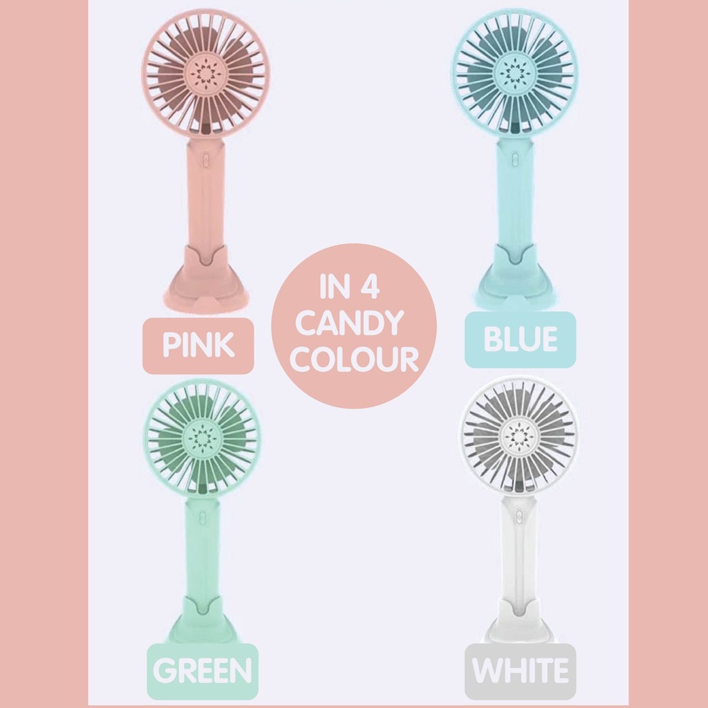 Rechargeable fan Portable Mini Fan USB Desktop Office Fan Hand-Held fan ...