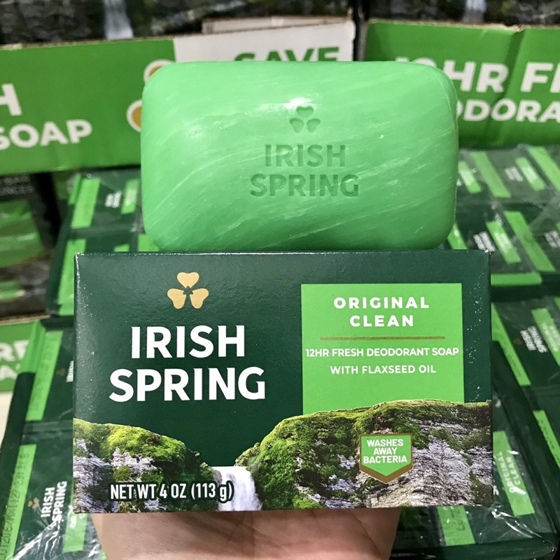 Us Made Irish Spring Irish Body Soap 113g | Shopee Singapore