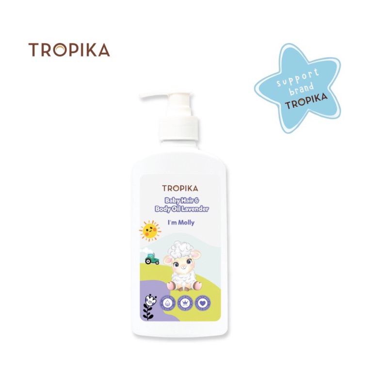 TROPIKA BABY HERBAL CREAM TROPIKA BABY HAIR OIL TROPIKA