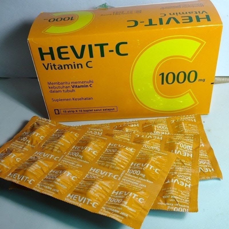 Hevit-C Vitamin C 500mg, C 1000mg, Hevit-Plus - Hevit C Vitamin C ...