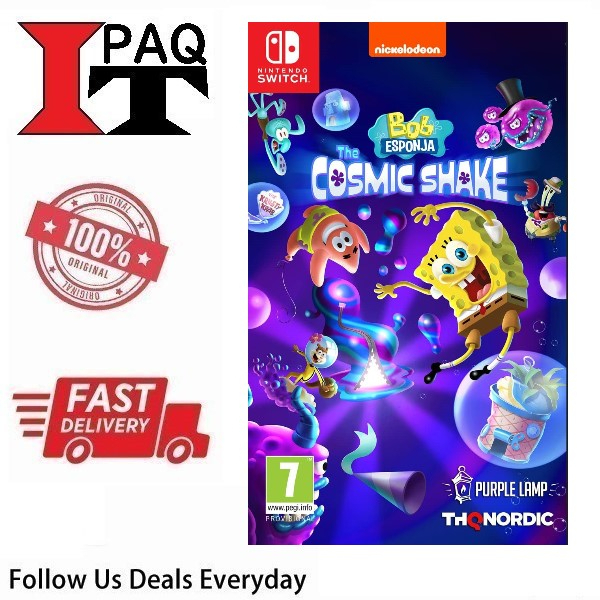 Nintendo Switch Spongebob Squarepants : The Cosmic Shake | Shopee Singapore